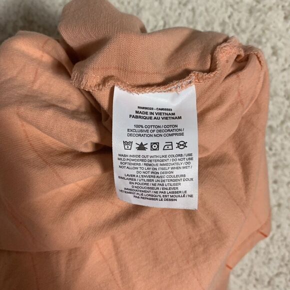 Air Jordan (Her)itage Pink Striped Loose Fit Midi Dress Womens XS Shift Pullover - Picture 8 of 10